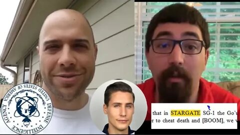 The Michael Trimm, SG-1, Majestic12 twitter Connection. Michael FLEXES on Austin Steinbart.