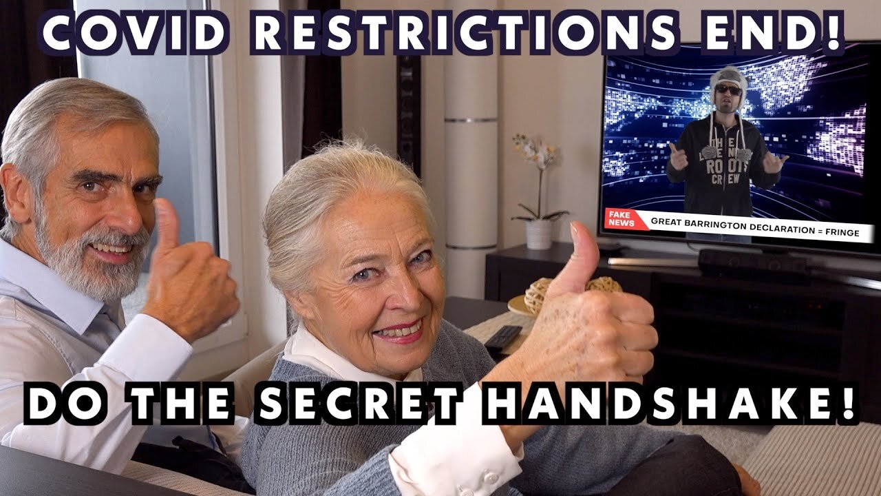 Covid Restrictions End - Do the Secret Handshake (OFFICIAL MUSIC VIDEO)