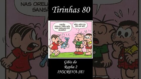 Tirinhas da Turma da Mônica nº 80 | Gibis do Rapha 2