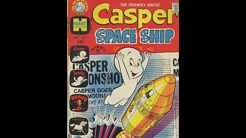 Childhood Harvey, Gold Key, Charlton, Archie Comics Casper, Hot Stuff, Wendy, Millie