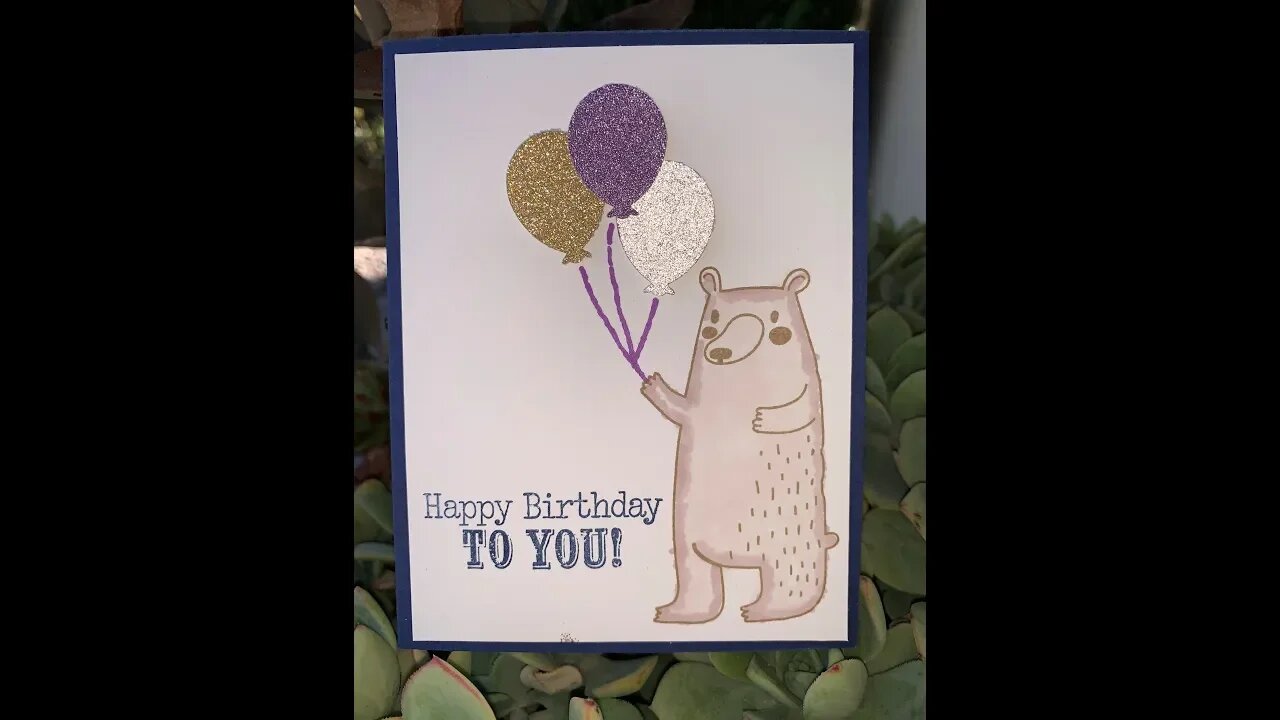 Super Fast DIY Birthday Card