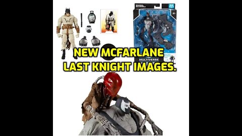 DC MULTIVERSE MCFARLANE LAST KNIGHT BATMAN, BANE, SCARECROW, WONDER WOMAN AND OMEGA - NINJA KNIGHT