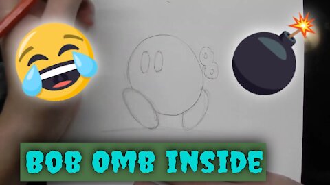 Ink and Water Color Bob Omb inside Challenge