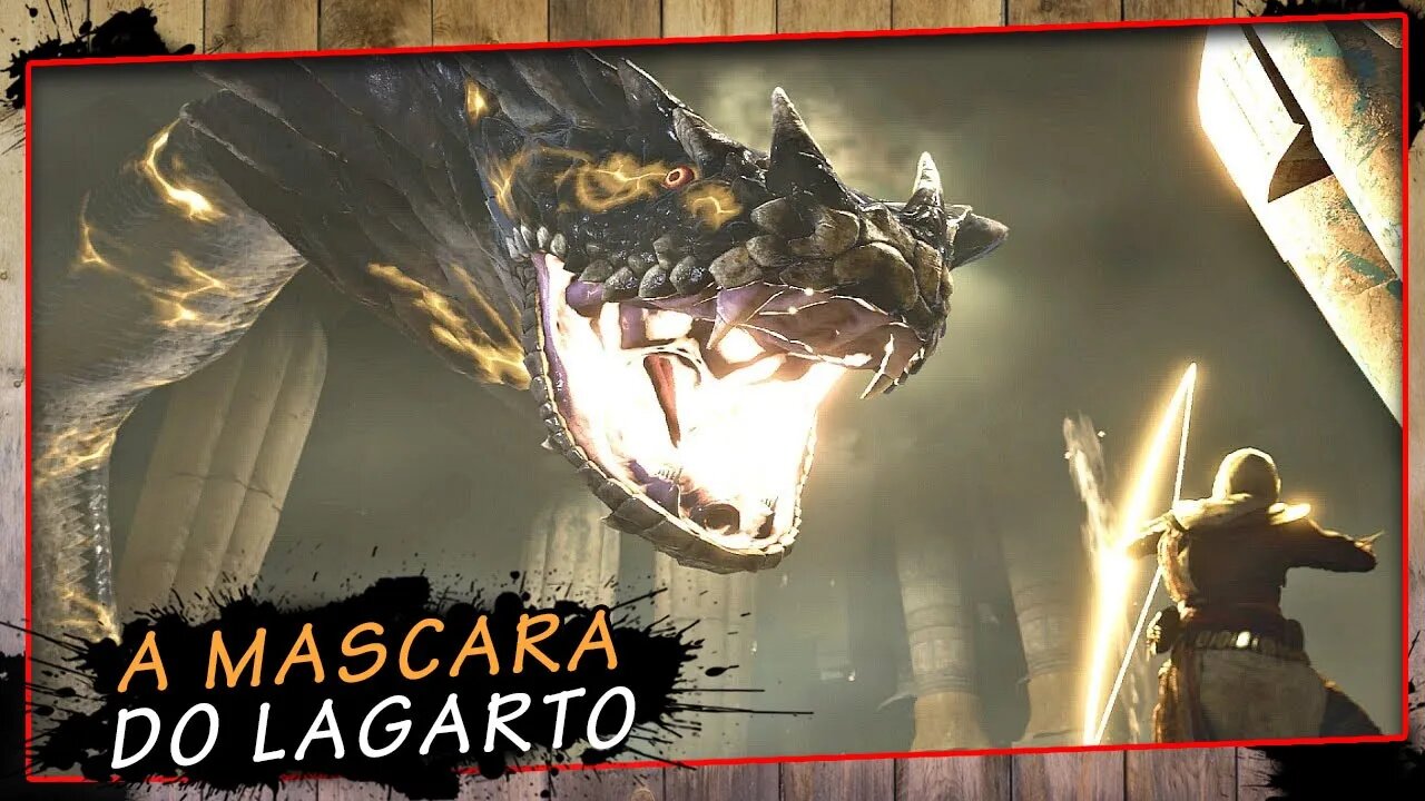 Assassin's Creed Origins, A Máscara Do Lagarto - Gameplay PT-BR #10