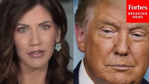 Kristi Noem Responds To Endorsement By Trump