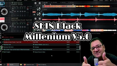 SKIN Black Millenium V5 0 Virtual DJ