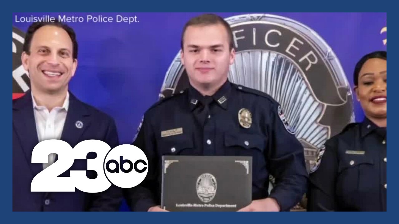 Rookie police officer shot in head during Louisville shooting