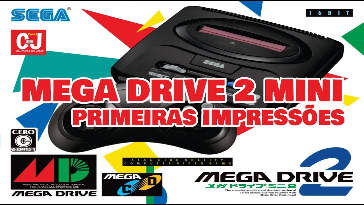 Lançamento: Mega Drive 2 Mini