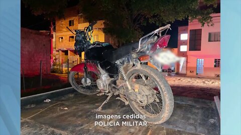 São Sebastião do Anta: PM apreende adolescente que pilotava motocicleta furtada em alta velocidade