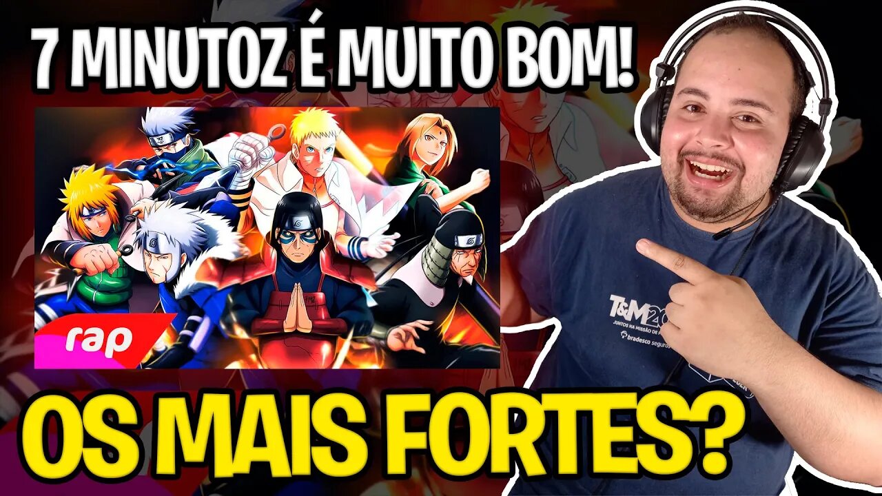 REACT Rap dos Hokages (Naruto) - A VONTADE DO FOGO | NERD HITS