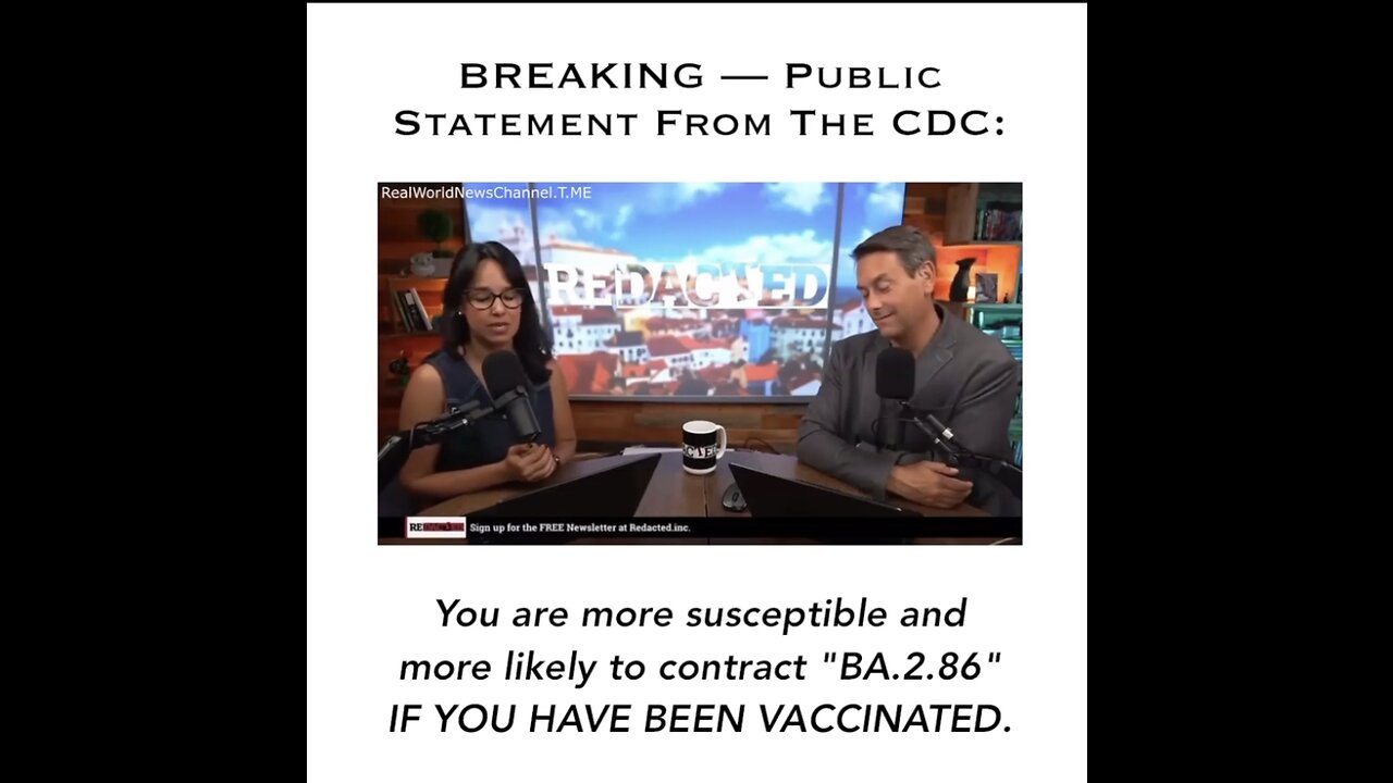 CDC on there website says that the “vaccinated” are susceptible to being reinfected