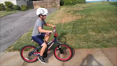 My Movie Sean riding his bike full length