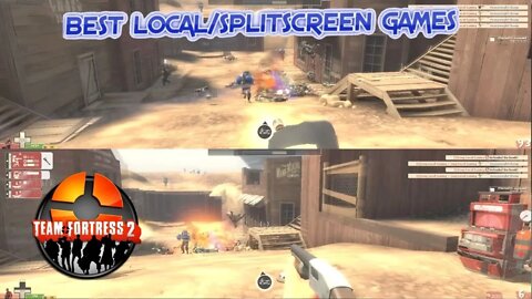 Team Fortress 2 Multiplayer - Splitscreen Coop [Gameplay] #2