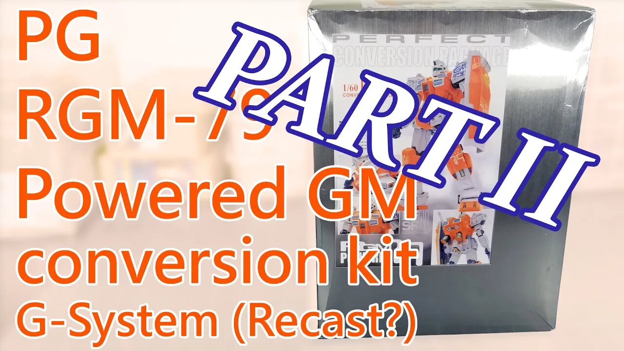 G-System 1/60 Scale PG RGM-79 Powered GM Conversion Kit Part II - # 186