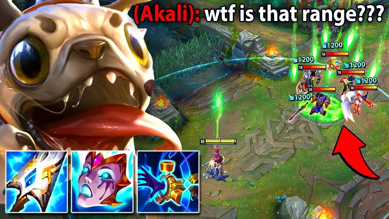 I created the most ANNOYING Kog'Maw build in the world (THIS IS NOT BALANCED)