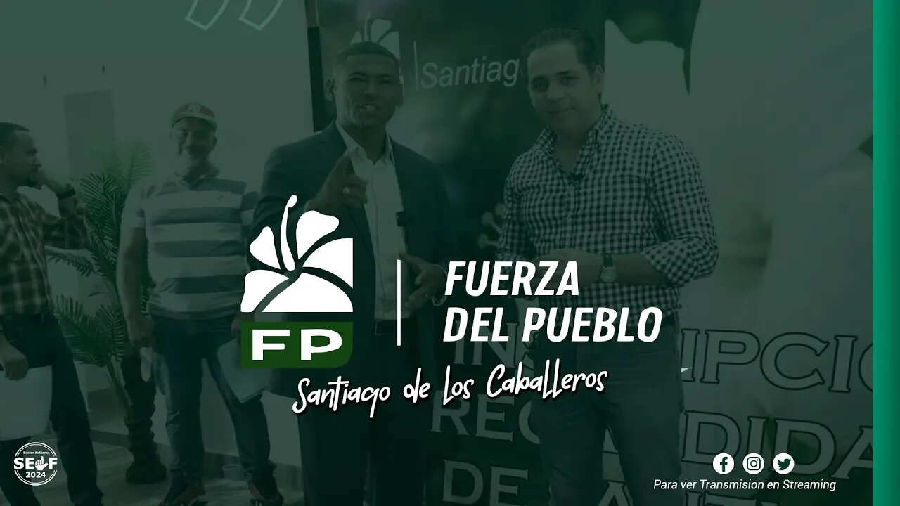 JOSÉ DAVID BAEZ Y JAIME PERELLÓ - INSCRIPCIONES PRE-CANDIDATURAS FP SANTIAGO