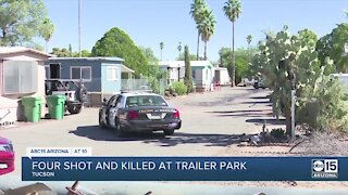 4 dead in shooting at Tucson trailer park