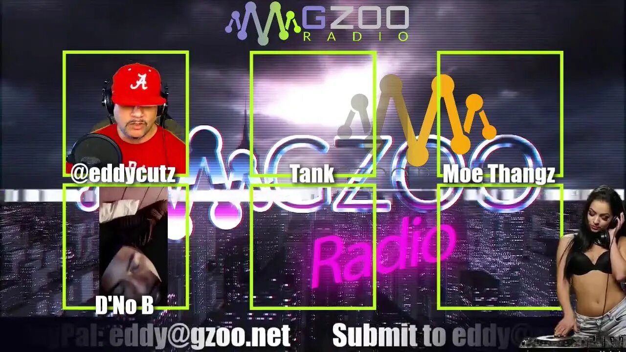 #TUESDAYNIGHTVIBEZ!!! Showcase your music to multiple platforms! GZOO Radio Live Music Review