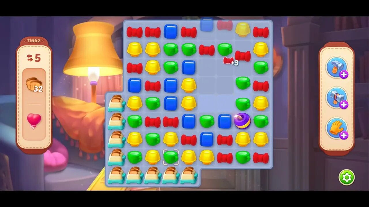 Playrix Homescapes Gameplay Walkthrough Level 11662