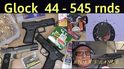 545 rounds through the Glock 44 - Bad gun, or bad ammo?