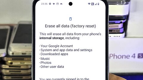 ANY Nothing Phone How To Factory Reset