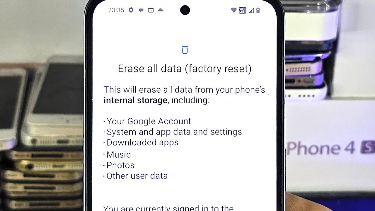 ANY Nothing Phone How To Factory Reset