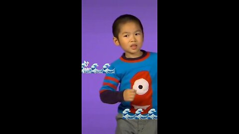 Funny kid dancing