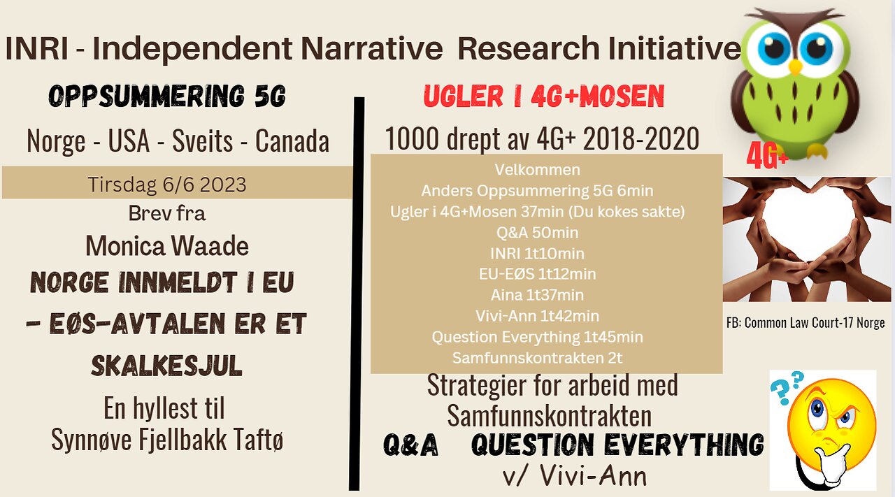 2023-06-06 Ugler i 4G+mosen - EØS-avtalen skalkeskjul - Q&A