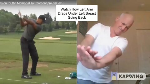 Tiger Woods New Swing. It Is Ben Hogan's Swing!