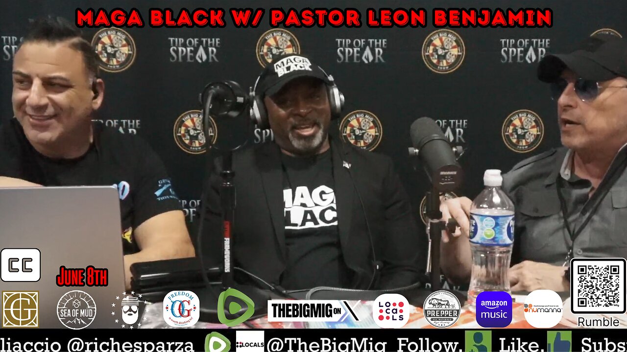 MAGA Black w/ Pastor Leon Benjamin |EP313