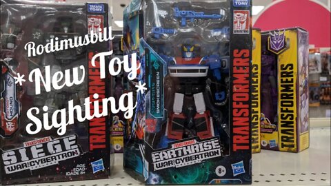 *Rodimusbill New Toy Sighting* Transformers Earthrise Wave 2 Deluxe Smokescreen at Target