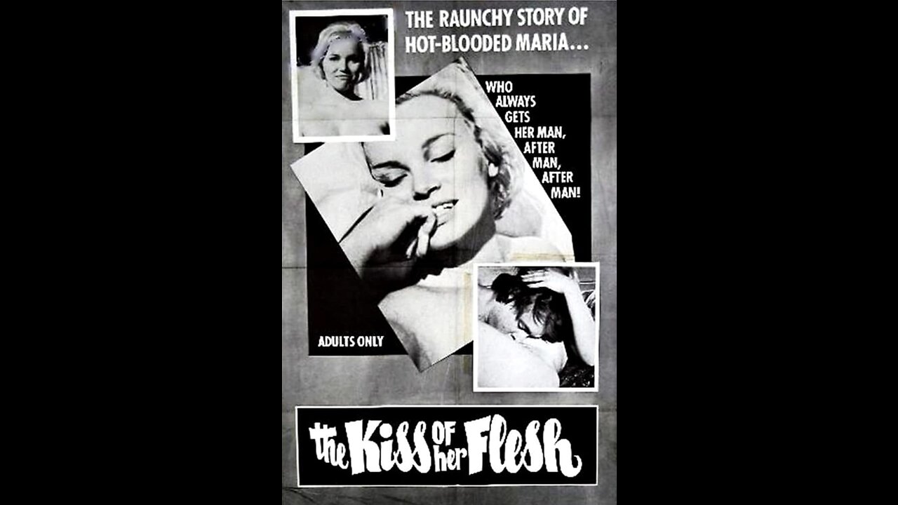 Grindhouse Favorites; THE KISS OF HER FLESH, 1965, Full Movie, Rated -R-