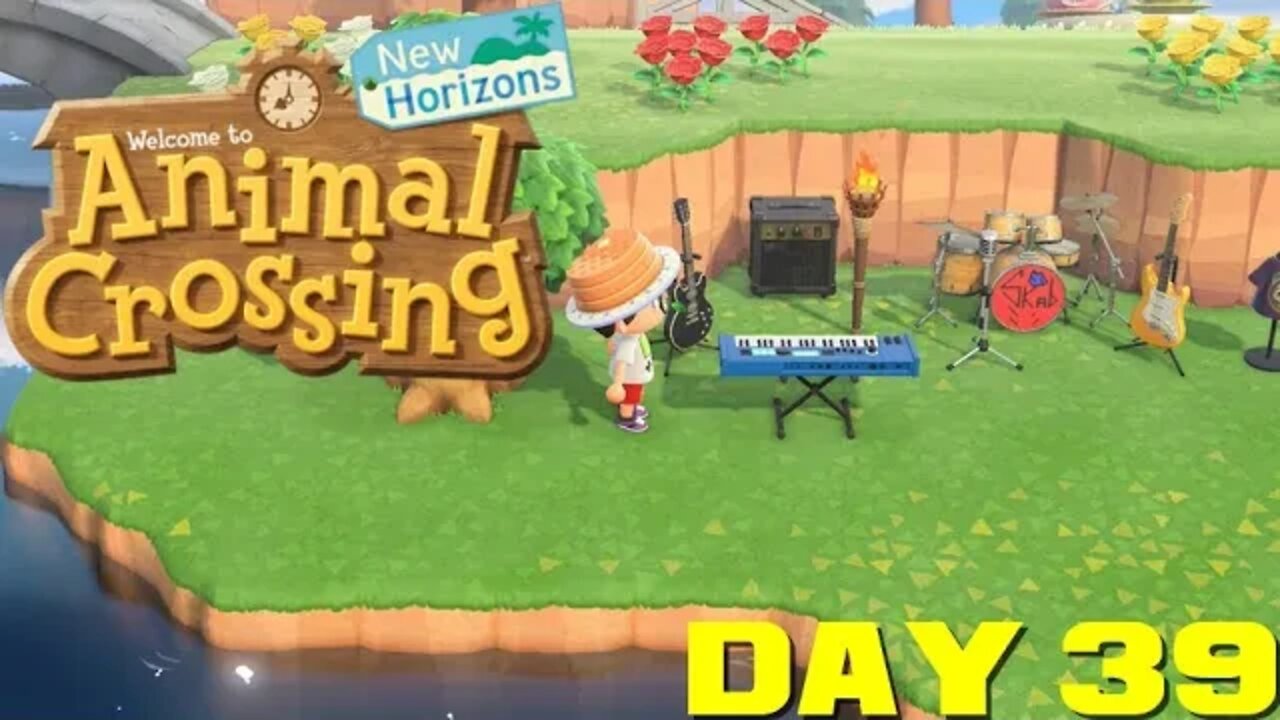 Animal Crossing: New Horizons Day 39 - Nintendo Switch Gameplay 😎Benjamillion