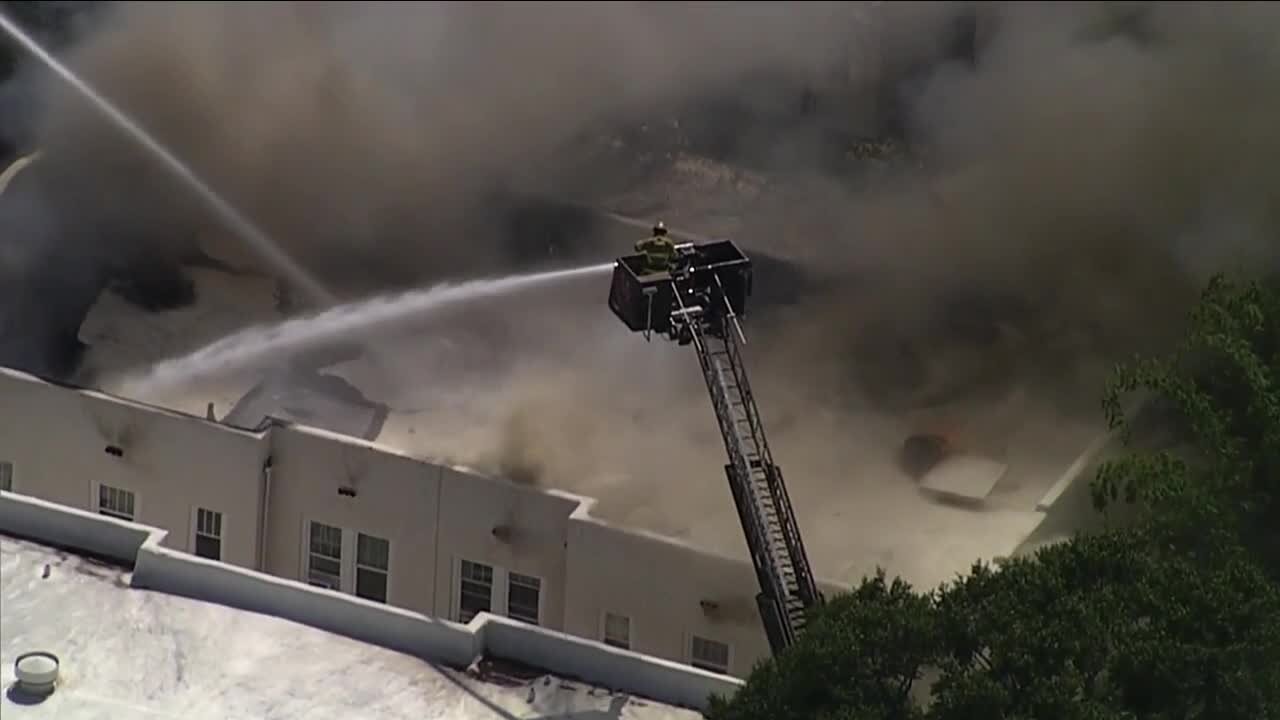 Tampa firefighters battle 2-alarm fire in Bayshore district