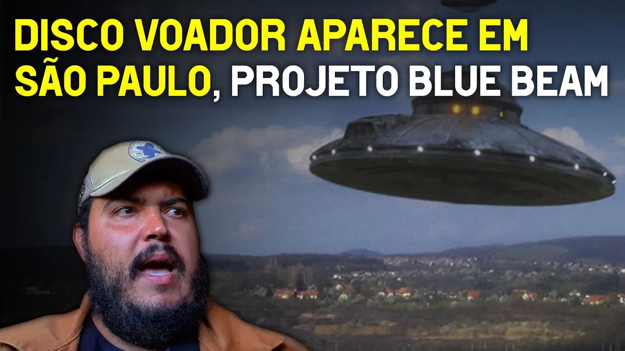 Nave alienígena (UFO) aparece em São Paulo (SP) - Disco voador