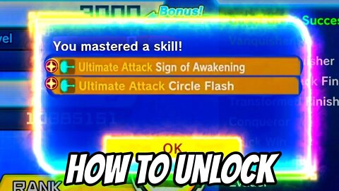 HOW TO GET SIGN OF AWAKENING & CIRCLE FLASH PQ 154 In Dragon Ball Xenoverse 2