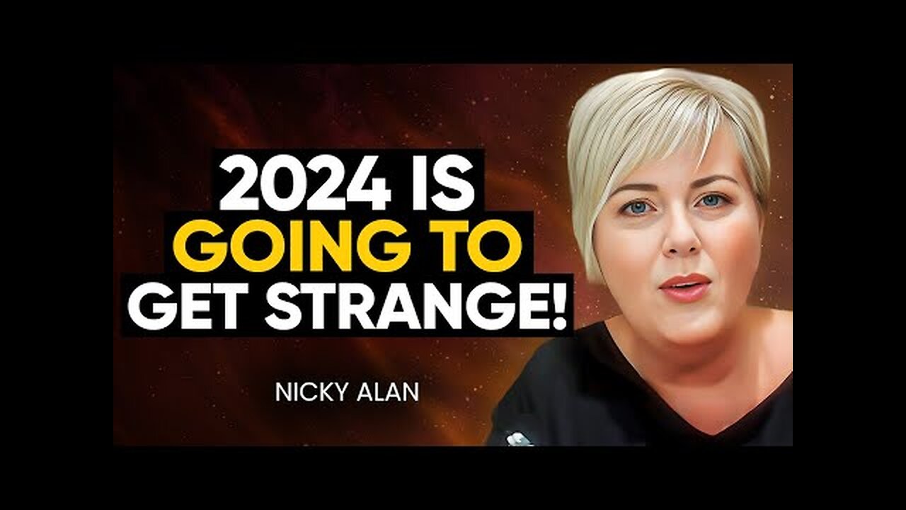 UK's TOP Psychic Medium REVEALS What's COMING for MANKIND in 2024! Get Ready! | Nicky Alan