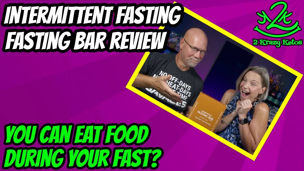 Can you eat during a fast? | Intermittent Fasting Bar review