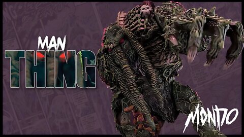 Mondo Man-Thing Designer Series 12-Inch Vinyl Figure Review @The Review Spot