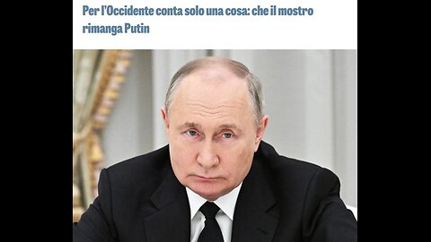 Occidente, parola d'ordine: Demonizzare Putin!