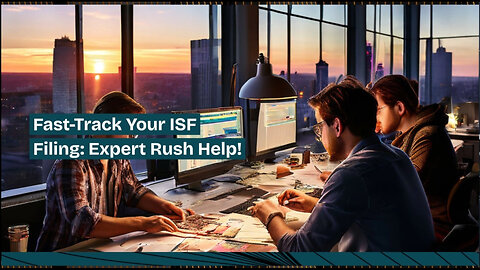 Streamline Your Imports with ISF Rush Assistance Providers
