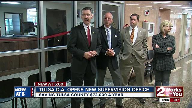 Tulsa D.A. opens new supervision office