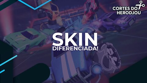 A SKIN QUE DÁ SKILL ROCKET LEAGUE