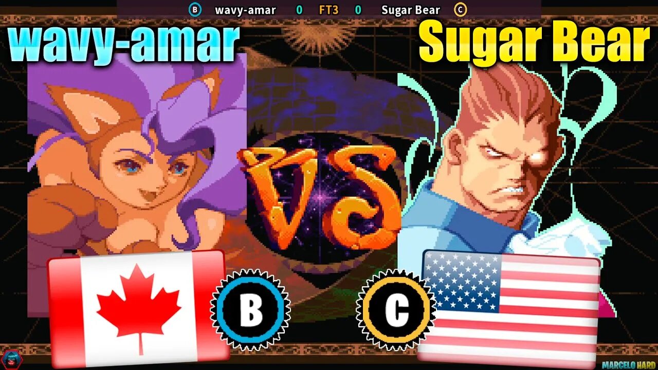 Vampire Savior: The Lord of Vampire (wavy-amar Vs. Sugar Bear) [Canada Vs. U.S.A.]