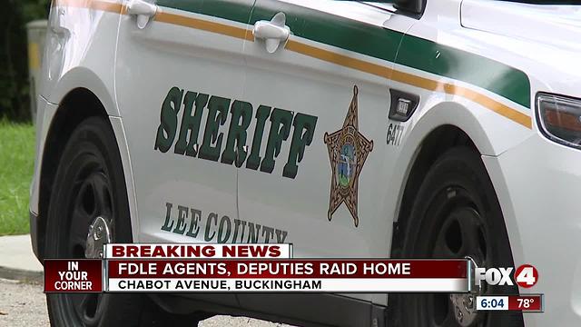 Law enforcement investigating home in Buckingham