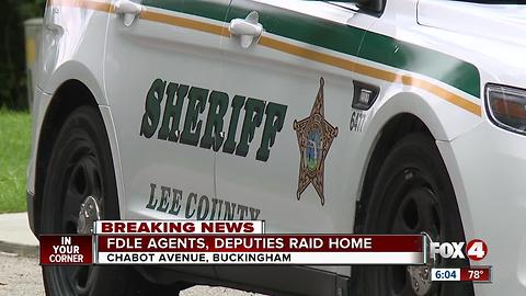 Law enforcement investigating home in Buckingham