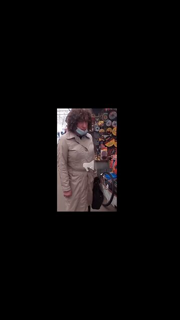 Yet another Ukrainian man dresses like a female to avoid conscription.