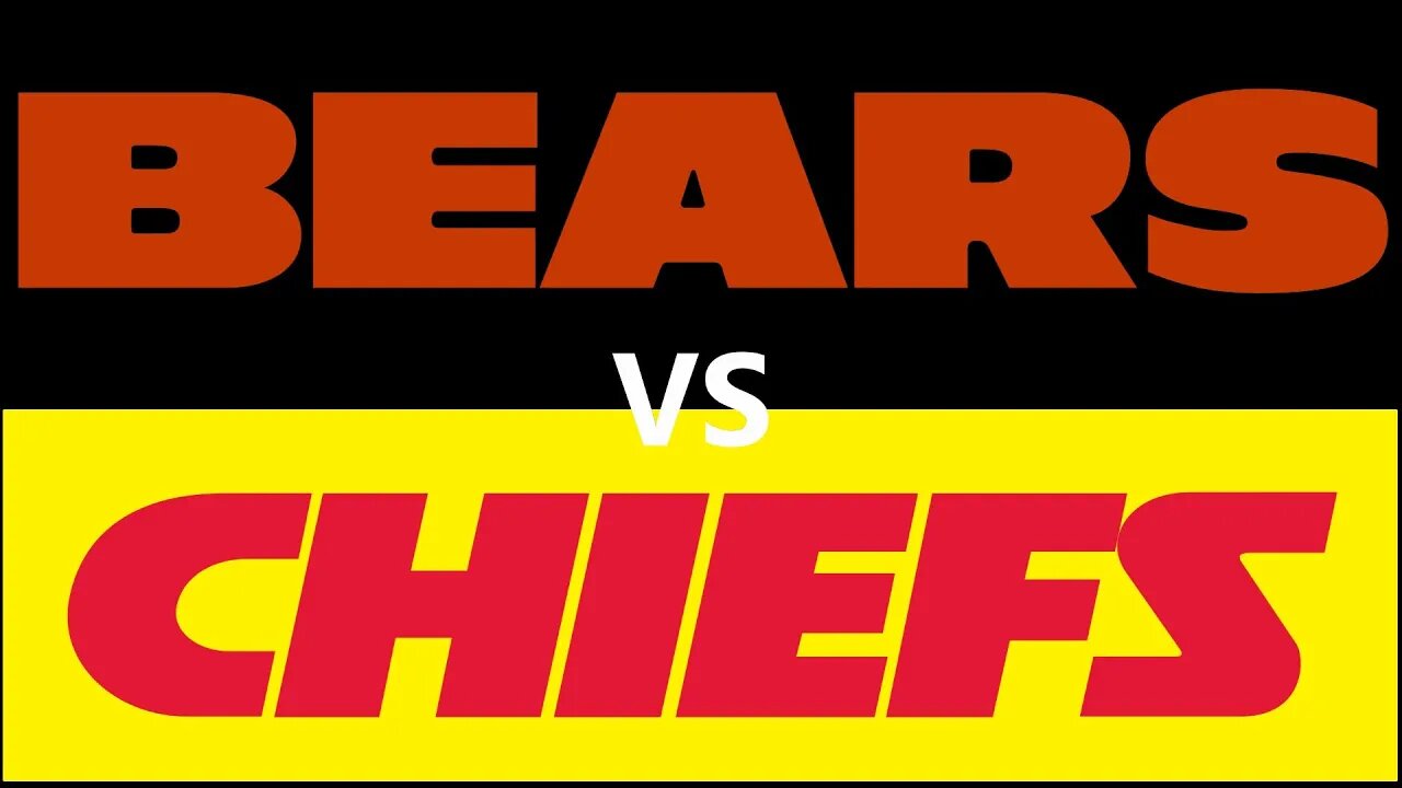 Chicago Bears VS KansasCity Chiefs Live NFL Preseason