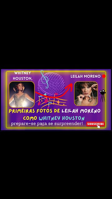 Fotos de #leilahmoreno, como #whitneyhouston, no musical Semelhança Impressionante, prepare se top!