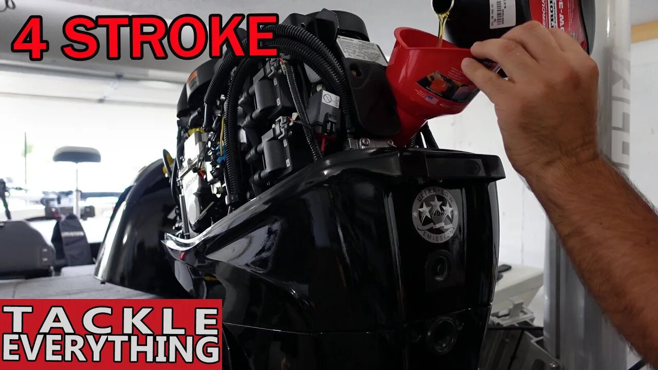 Mercury 4 Stroke Maintenance (EASY Oil Change for Beginners)